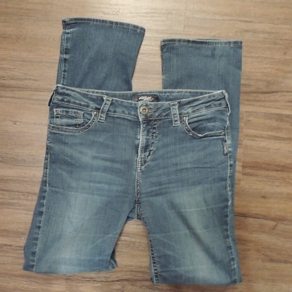 Silver Jeans Aiko Slim Boot Cut Jeans Men’s 31x33 Medium Wash